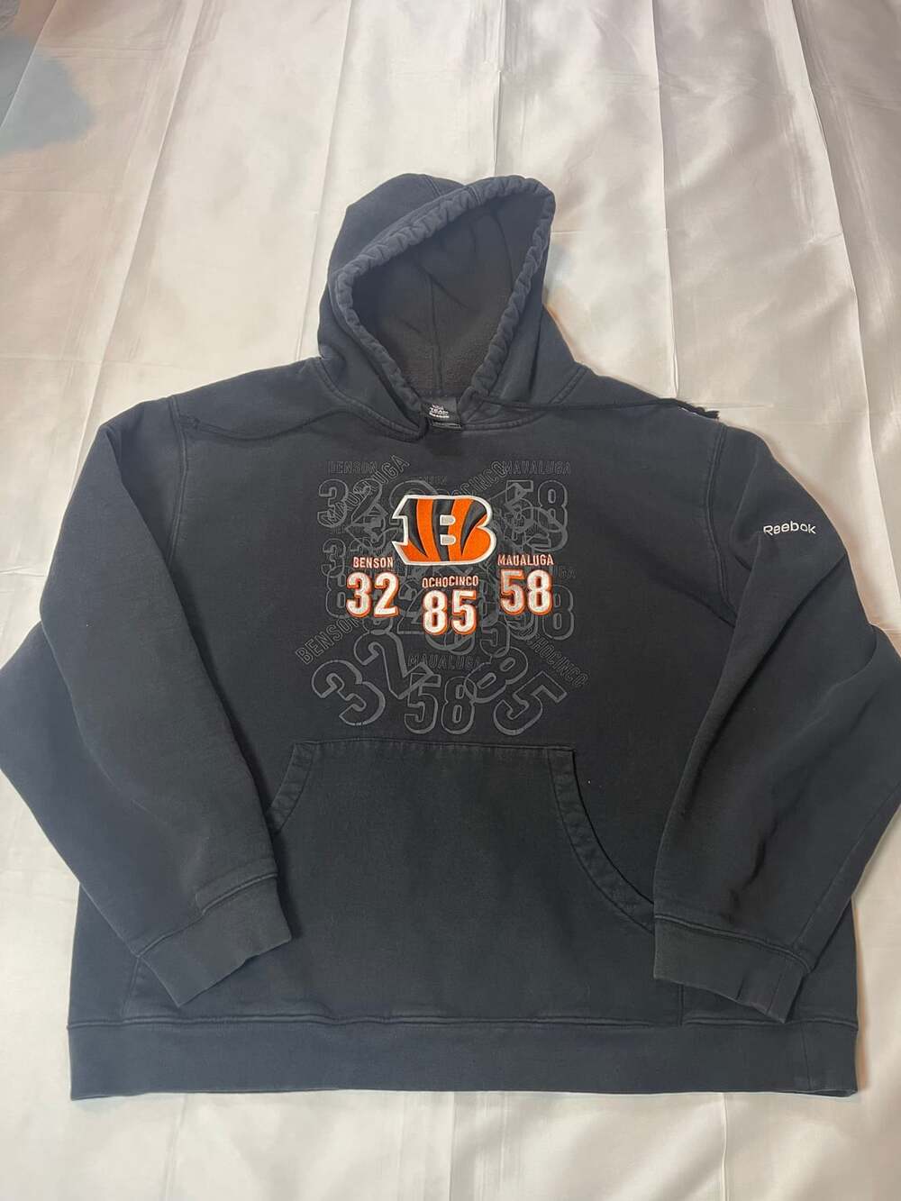 Cincinnati Bengals Eligible Receiver Legacy Pullover Hoodie - large